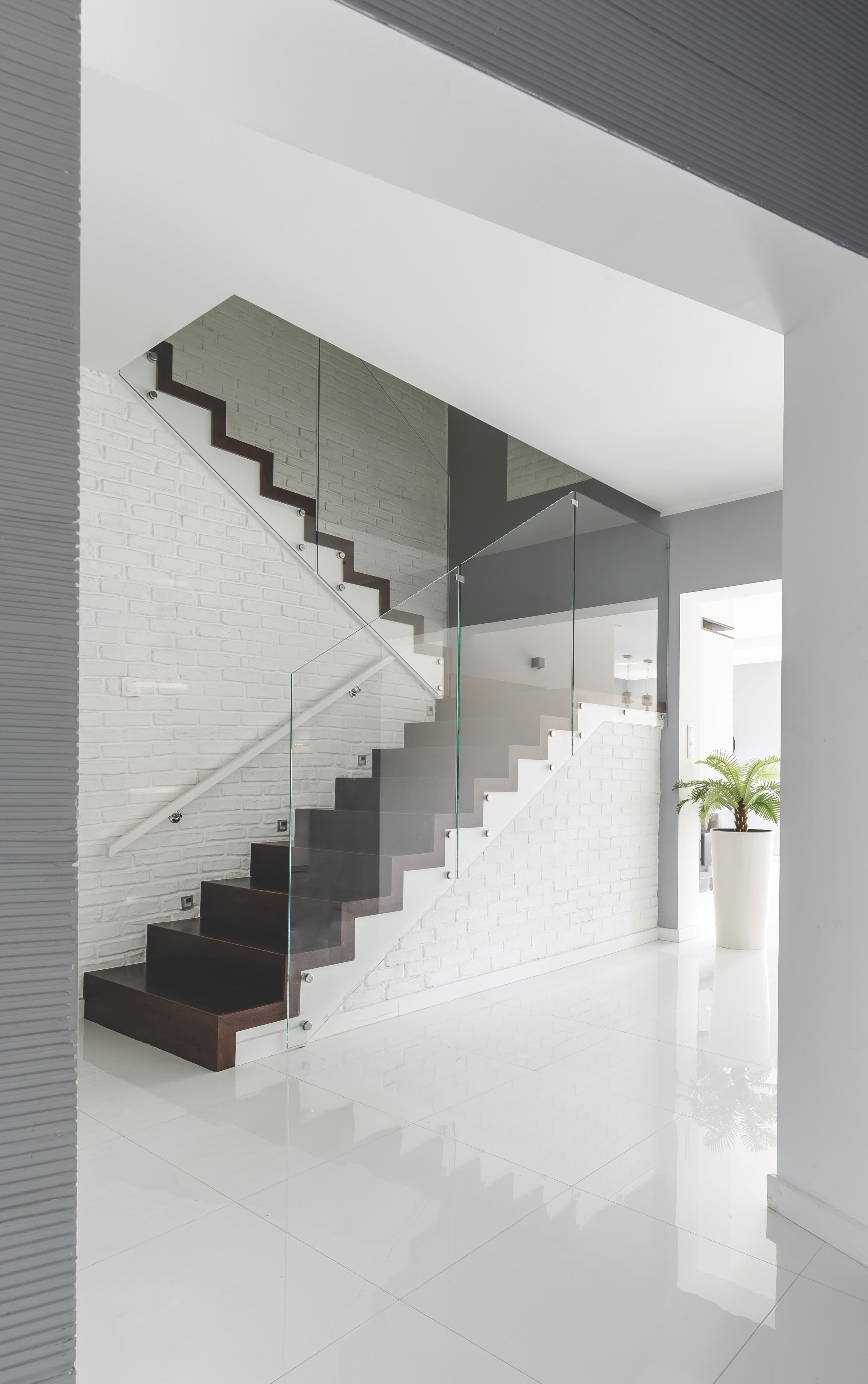 Floating Glass Stairs